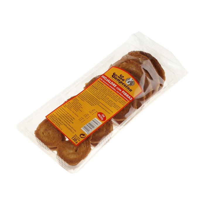 LA CAMPESINA Palmeras de hojaldre con fibra 120g