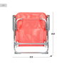 Aktive Silla plegable baja aluminio coral