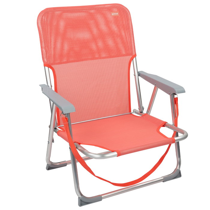 Aktive Silla plegable baja aluminio coral Aktive Silla plegable baja aluminio coral