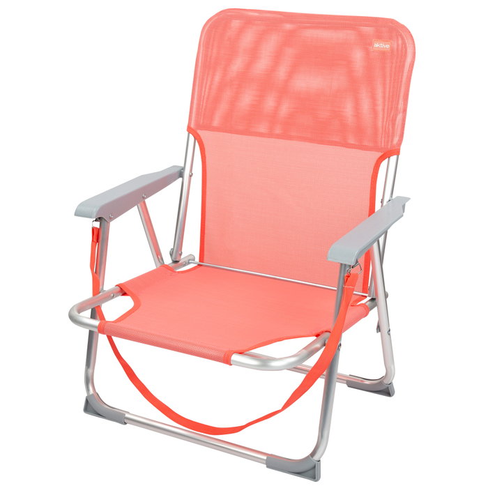 Aktive Silla plegable baja aluminio coral Aktive Silla plegable baja aluminio coral