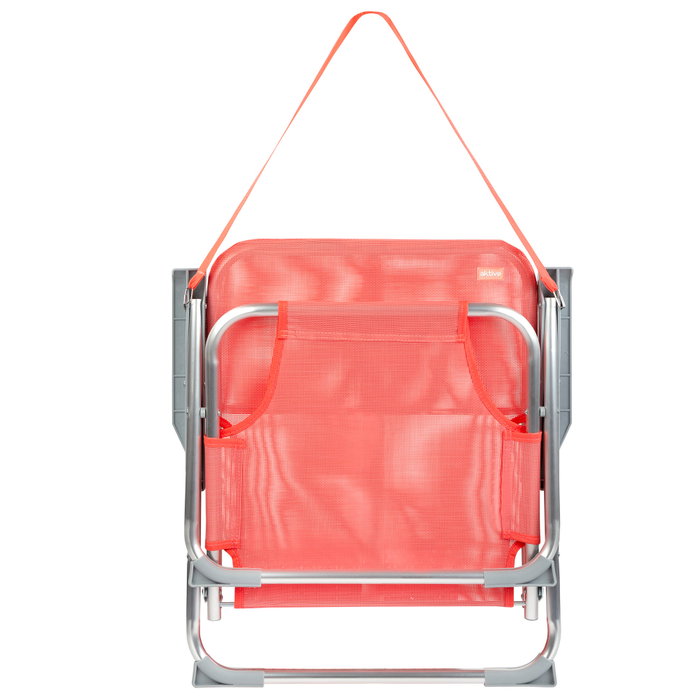 Aktive Silla plegable baja aluminio coral Aktive Silla plegable baja aluminio coral