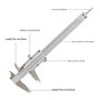 Workpro Calibre vernier de 150 mm