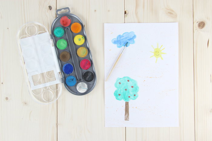 Bruynzeel Acuarelas Kids Estuche de 12 Colores con Pincel