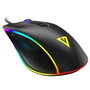 Modecom Volcano Veles Ratón Gaming Ergonómico 12800 DPI Óptico Negro Cableado USB RGB
