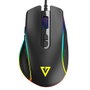 Modecom Volcano Veles Ratón Gaming Ergonómico 12800 DPI Óptico Negro Cableado USB RGB