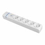 Solera Base múltiple de 5 tomas 2p+t con interruptor luminoso