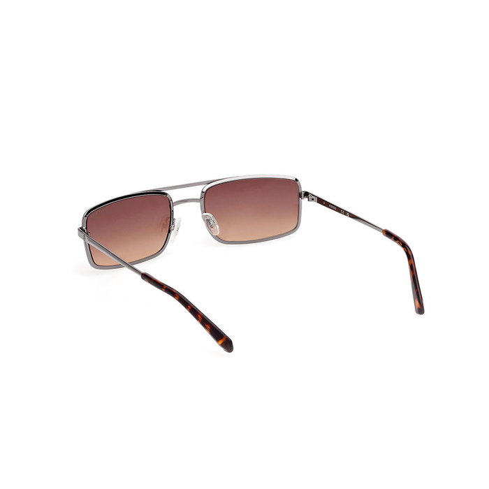 GUESS Gafas de Sol Hombre GU00168 Aviador Metal - Color 09F, Lente 58 mm, Varillas 140 mm
