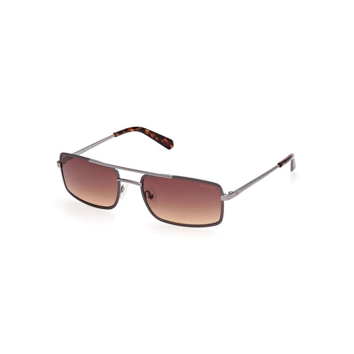 GUESS Gafas de Sol Hombre GU00168 Aviador Metal - Color 09F, Lente 58 mm, Varillas 140 mm