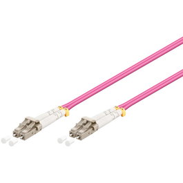 WP Patch Cord de Fibra Óptica Multimodo OM4 LC-LC 7,5 m Violeta