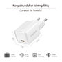 LogiLink Cargador USB-C 20 W GaN 1 puerto Blanco