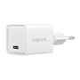 LogiLink Cargador USB-C 20 W GaN 1 puerto Blanco
