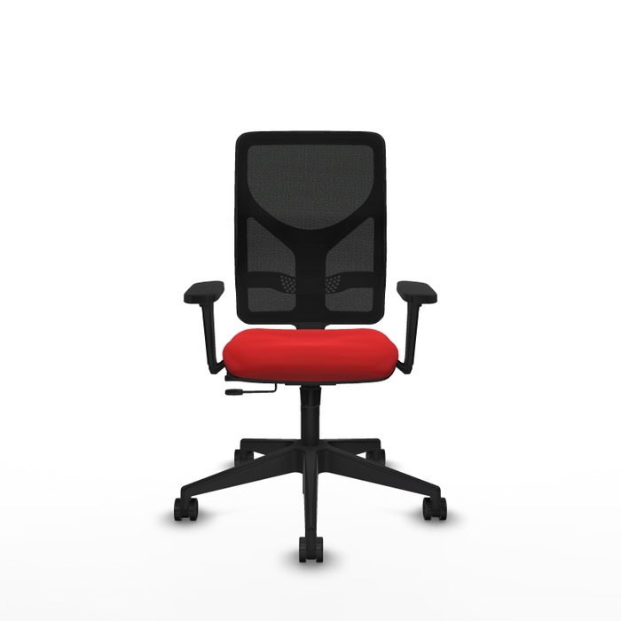 PIQUERAS Y CRESPO Silla de oficina Motilla con mecanismo Sincro/Traslack, Rojo y Negro PIQUERAS Y CRESPO Silla de oficina Motilla con mecanismo Sincro/Traslack, Rojo y Negro