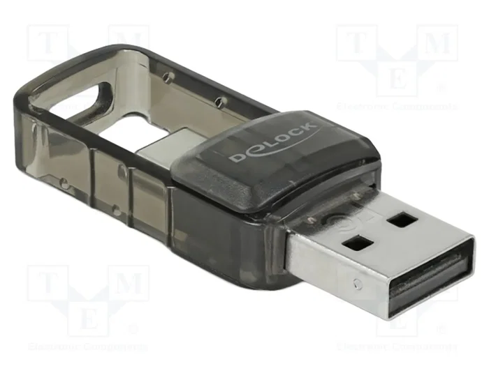 DeLOCK Adaptador Bluetooth 4.0 2 en 1 USB 2.0 con conectores Tipo-C™ y Tipo-A