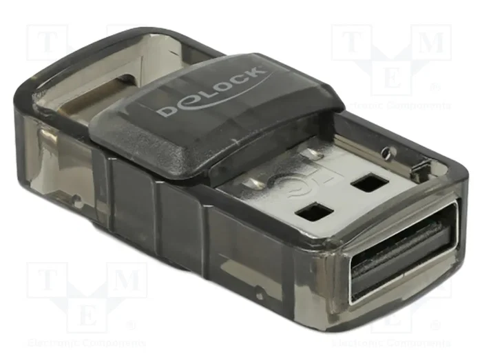 DeLOCK Adaptador Bluetooth 4.0 2 en 1 USB 2.0 con conectores Tipo-C™ y Tipo-A