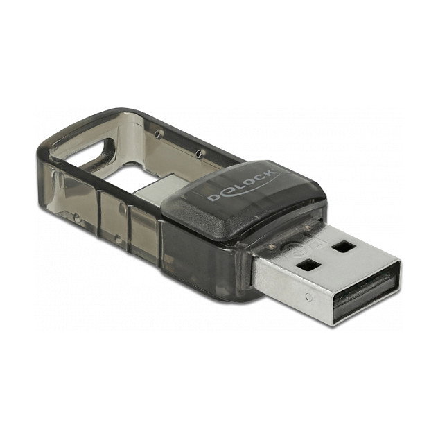 DeLOCK Adaptador Bluetooth 4.0 2 en 1 USB Tipo-C y Tipo-A