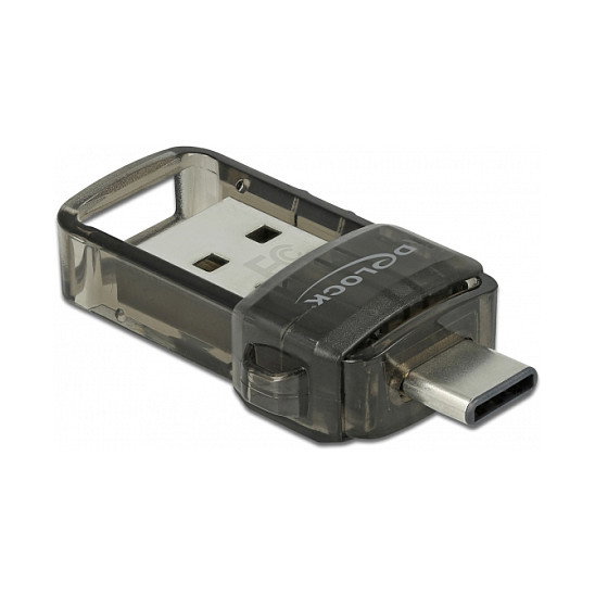 DeLOCK Adaptador Bluetooth 4.0 2 en 1 USB Tipo-C y Tipo-A