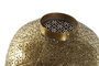DKD Home Decor Portavela Dorado Metal y Cristal 24 x 33 x 24 cm