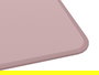 NATEC Colors Series Alfombrilla Rosa Misty 300x250mm - Tela y Caucho, Base Antiderrapante y Resistente al Agua