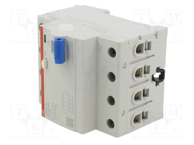 ABB Interruptor Diferencial F200 25A 300mA 4 Polos ABB Interruptor Diferencial F200 25A 300mA 4 Polos