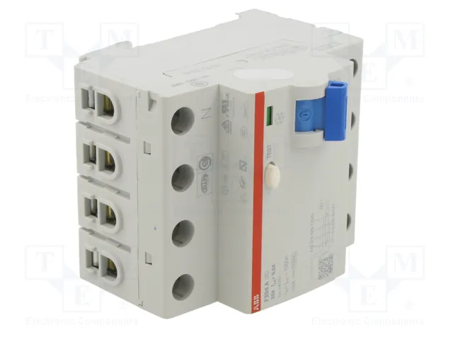 ABB Interruptor Diferencial F200 25A 300mA 4 Polos ABB Interruptor Diferencial F200 25A 300mA 4 Polos