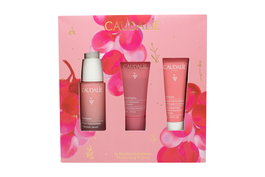 Caudalie VinoHydra La Routine Hydration Moisturizing Routine Gift Set 30ml Vinohydra Serum + 30ml Vinohydra Gel Cleanser + 15ml Vinohydra Moisturizing Mask