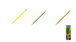 Lapiz De Grafito Centrum Con Goma Hb Colores Surtidos Bote De 50