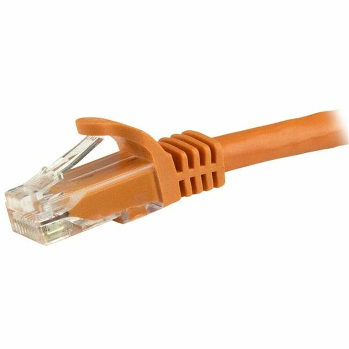 Startech Cable de Red Cat6 U/UTP 1m Naranja RJ45 Snagless N6PATC1MOR