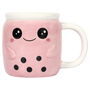The Concept Factory Taza Relieve Kawaii 380 Ml Malvavisco Tostada Bubble Tea Surtidos