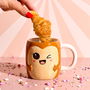 The Concept Factory Taza Relieve Kawaii 380 Ml Malvavisco Tostada Bubble Tea Surtidos