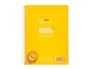 Liderpapel Cuaderno espiral Pautaguía A5 amarillo 80 hojas 90g
