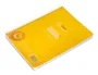 Liderpapel Cuaderno espiral Pautaguía A5 amarillo 80 hojas 90g