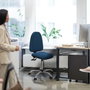 PIQUERAS Y CRESPO Silla de oficina Aýna Pistacho sin brazos