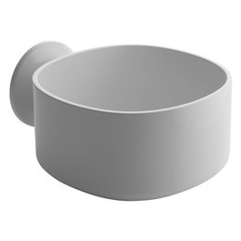 Alessi Birillo Jabonero de Ducha y Baño en PMMA Blanco PL16 W