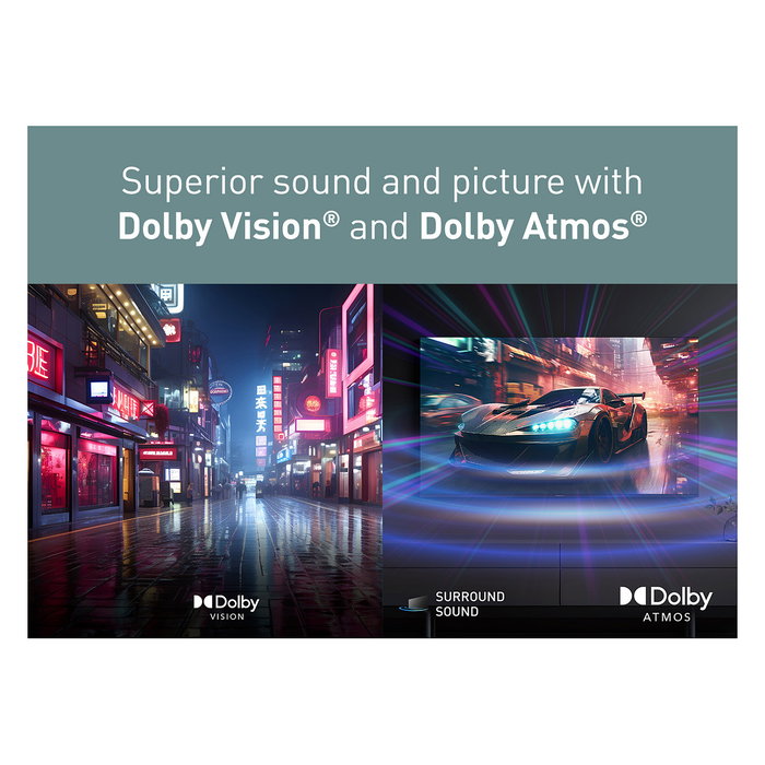 Panasonic TB-65W61AEZ Smart TV LED 65" / 165 cm 4K Ultra HD (3840x2160) HDR10 Dolby Vision TiVo Wifi Bluetooth HDMI USB Negro