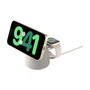 Belkin BOOST Charge PRO 15W WIZ027vfH37, Cargador Inalámbrico MagSafe Qi2 2 en 1 para iPhone y Reloj, 1.5 m, Beige
