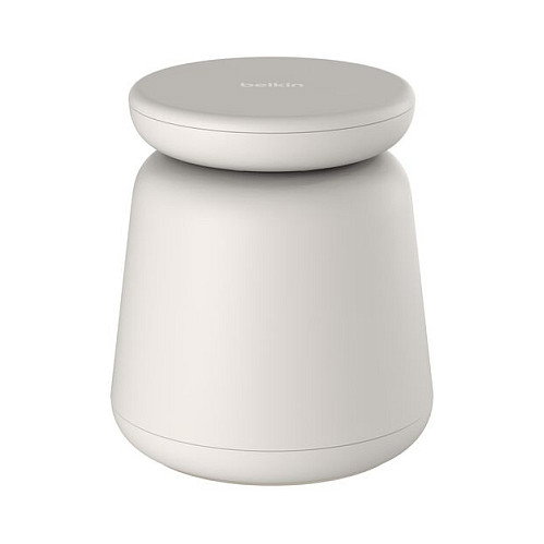 Belkin BOOST Charge PRO Cargador Inalámbrico 2 en 1 15W Qi2 WIZ027vfH37 para Smartphone y Reloj Inteligente, Cable 1.5 m Beige