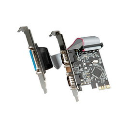 VALUE PCI-Express con 2x Serie RS232 D-Sub 9 y 1x Paralelo EPP/ECP