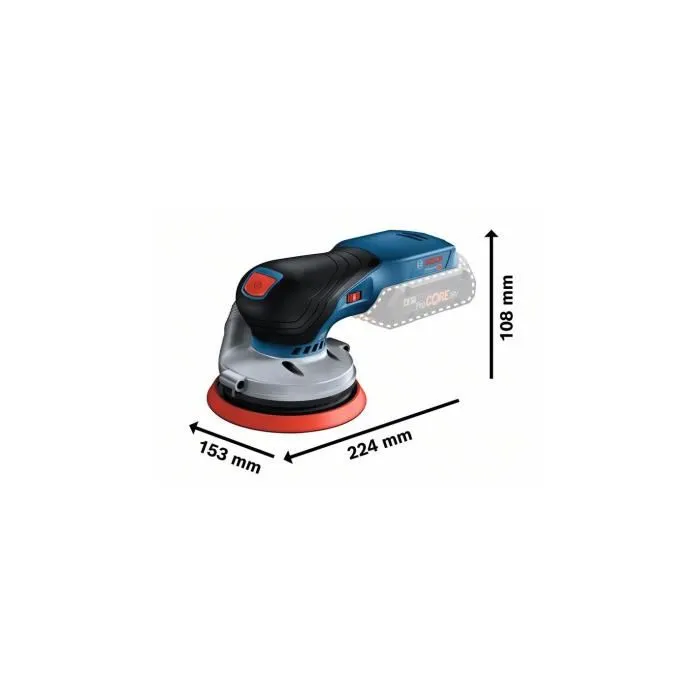 Bosch Professional Lijadora Excéntrica GEX 18V-125 Sin Batería 0601372201