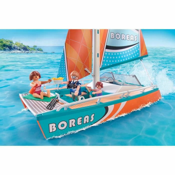 Playmobil Catamarán Family Fun 71043 con Figuras y Accesorios