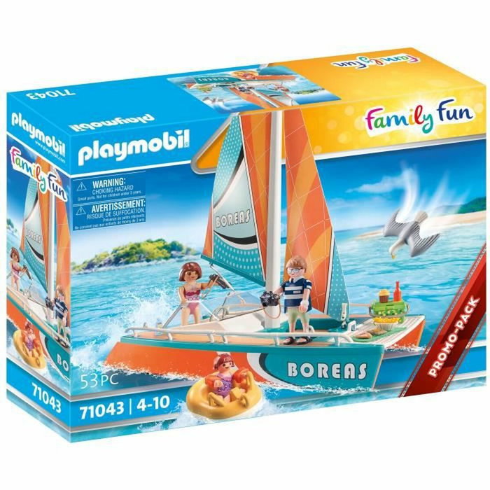 Playmobil Catamarán Family Fun 71043 con Figuras y Accesorios