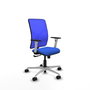 PIQUERAS Y CRESPO Silla de oficina Motilla con mecanismo Sincro Azul