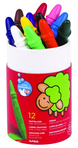 Ceras Giotto Bebe Bote De 12 Ud. Expositor De 6 Ceras Giotto Bebe Bote De 12 Ud. Expositor De 6