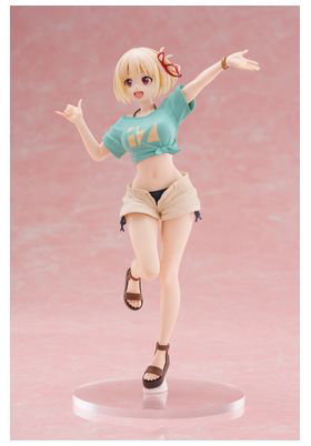 TAITO Figura Chisato Nishikigi Hawaiian Ver. Lycoris Recoil 18cm PVC