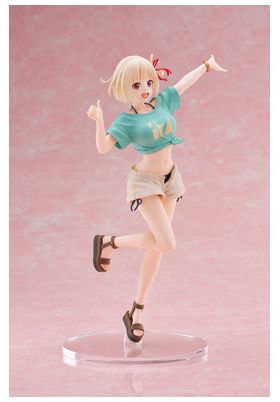 TAITO Figura Chisato Nishikigi Hawaiian Ver. Lycoris Recoil 18cm PVC