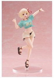 TAITO Figura Chisato Nishikigi Hawaiian Ver. Lycoris Recoil 18cm PVC