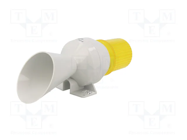 AUER SIGNAL Señalizador Luminoso y Sonoro KLL 24VDC Amarillo AUER SIGNAL Señalizador Luminoso y Sonoro KLL 24VDC Amarillo