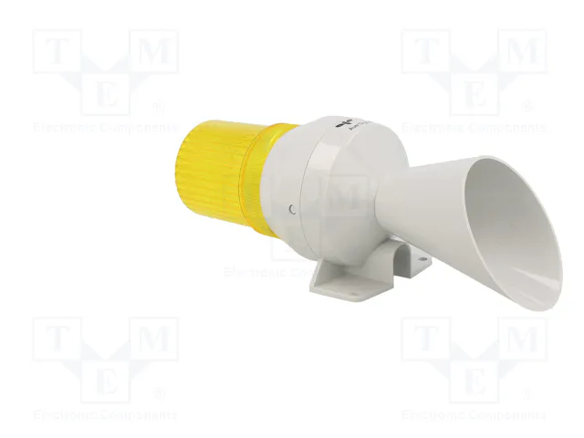AUER SIGNAL Señalizador Luminoso y Sonoro KLL 24VDC Amarillo AUER SIGNAL Señalizador Luminoso y Sonoro KLL 24VDC Amarillo