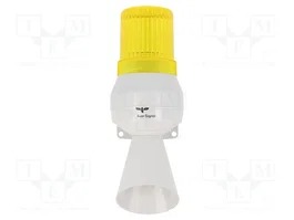 AUER SIGNAL Señalizador Luminoso y Sonoro KLL 24VDC Amarillo