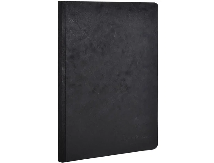 Clairefontaine Libreta Age-bag Tapa Cartulina Lomo Cosido Rayado Horizontal 96 Hojas Negro 148x210 mm