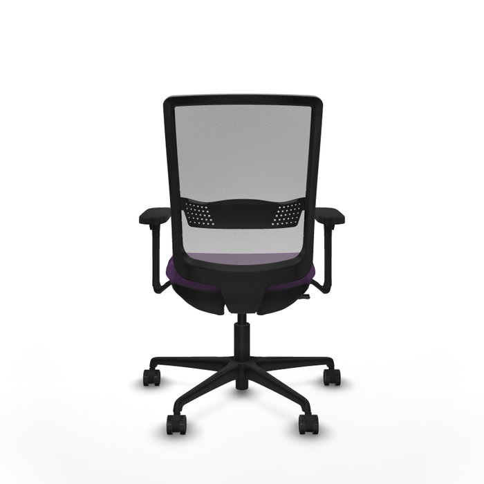 PIQUERAS Y CRESPO Silla de oficina Haches con mecanismo Sincro/Traslack Morado y Gris PIQUERAS Y CRESPO Silla de oficina Haches con mecanismo Sincro/Traslack Morado y Gris